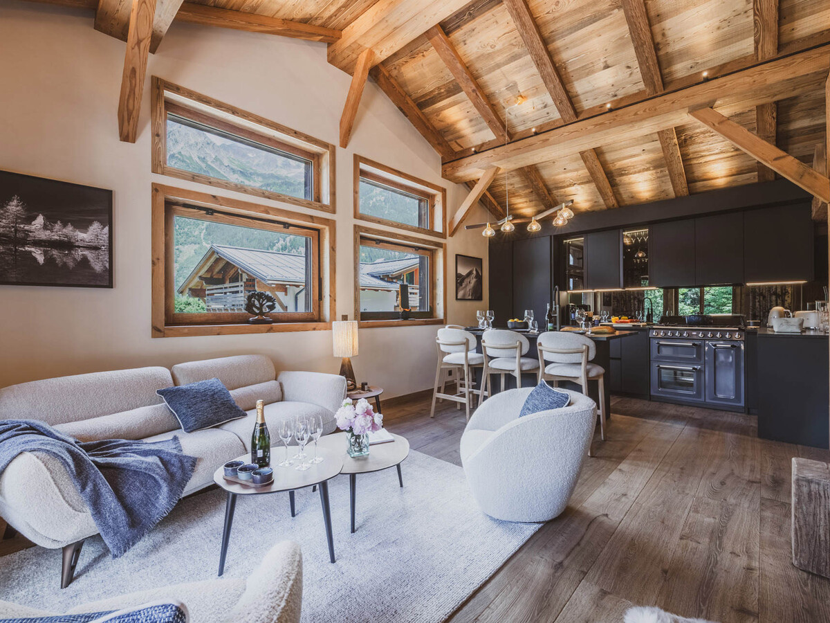 Chalet vue Mont-Blanc - 4 pers. à Chamonix - Photo 3