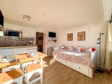 Studio 22m² ski aux pieds aux Menuires : photo 1
