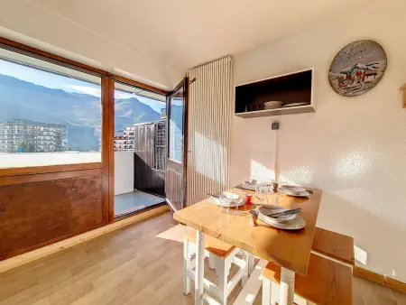 Studio 22m² ski aux pieds aux Menuires : photo 8