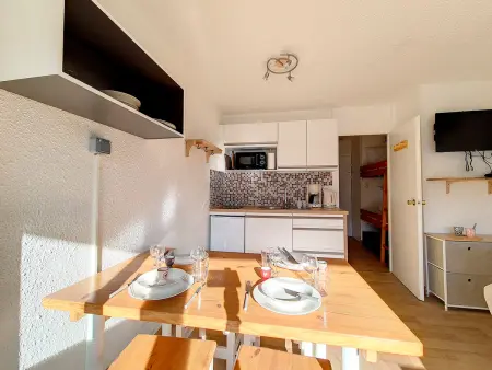 Studio 22m² ski aux pieds aux Menuires : photo 9