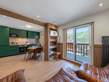 Appartement rénové 50m des pistes - Méribel : photo 1