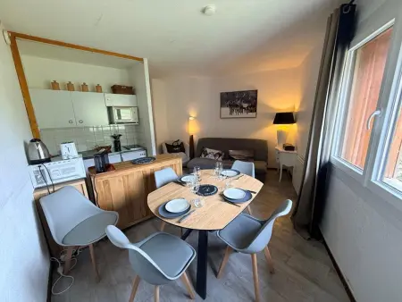 Appartement 48m² vue pistes à Montgenèvre, 2e étage ascenseur : photo 4