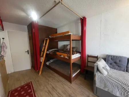 Studio 28m² centre Montgenèvre, balcon sud, 4 pers. : photo 4