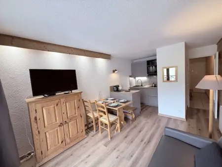 Studio 27m² vue piste - Montgenèvre, 4 pers. : photo 3