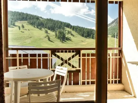 Studio 27m² vue piste - Montgenèvre, 4 pers. : photo 8