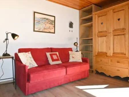 Studio 28m² Montgenèvre, parking privatif, balcon sud : photo 2
