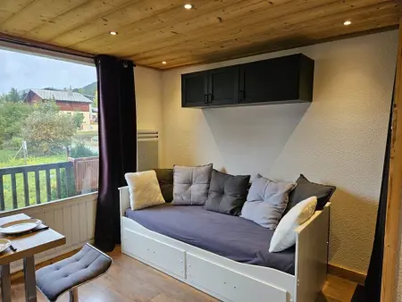 Studio 19 m² avec balcon, idéal famille à Montgenèvre : photo 2