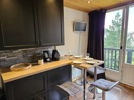 Studio 19 m² avec balcon, idéal famille à Montgenèvre : photo 5