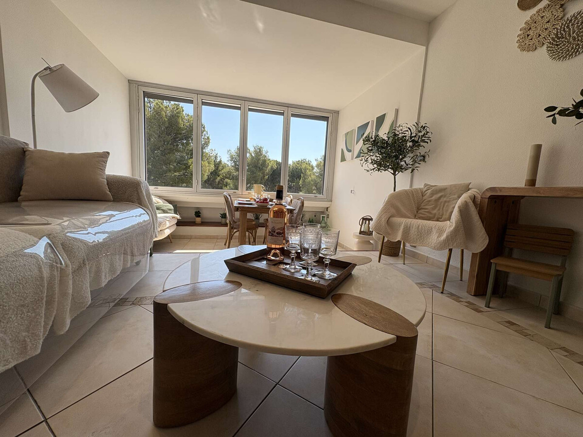 Appartement vue mer Bandol, résidence avec plage privée - Photo 4