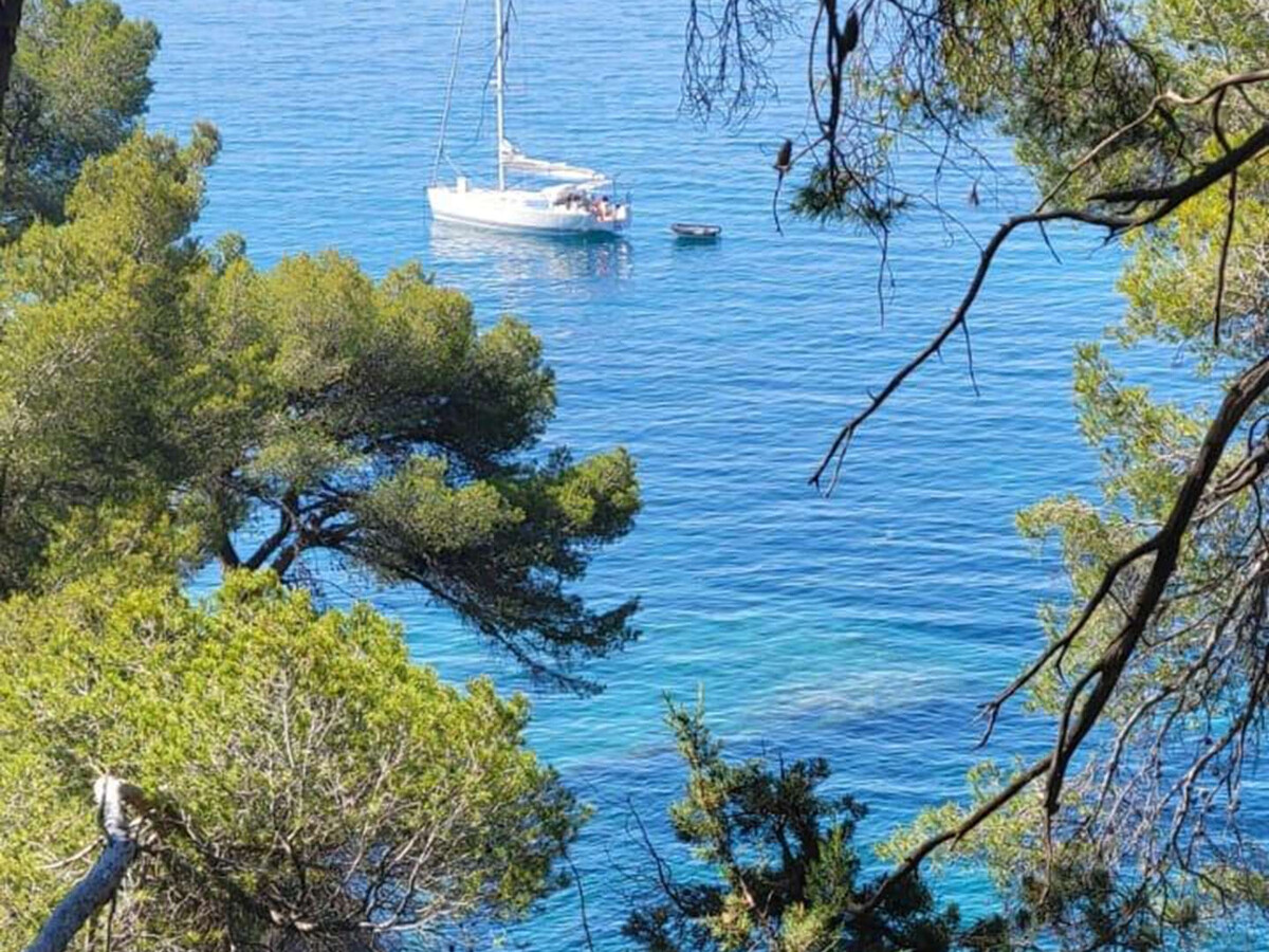 Appartement vue mer Bandol, résidence avec plage privée - Photo 23