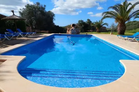 Finca 8 personnes avec piscine d'eau salée à Ses Salines : photo 4
