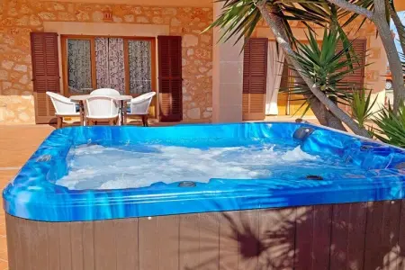 Finca 8 personnes avec piscine d'eau salée à Ses Salines : photo 11