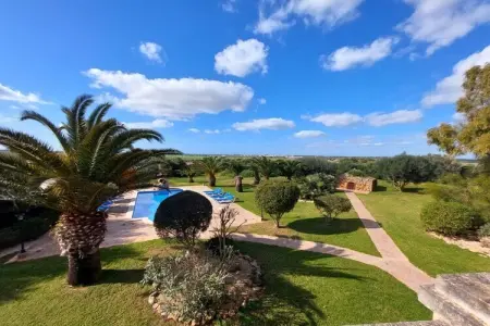 Finca 8 personnes avec piscine d'eau salée à Ses Salines : photo 12