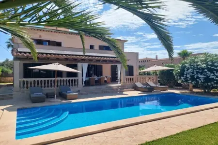 Villa 6 personnes avec piscine et vue mer à Cala Santanyi : photo 7