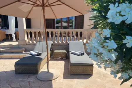 Villa 6 personnes avec piscine et vue mer à Cala Santanyi : photo 9
