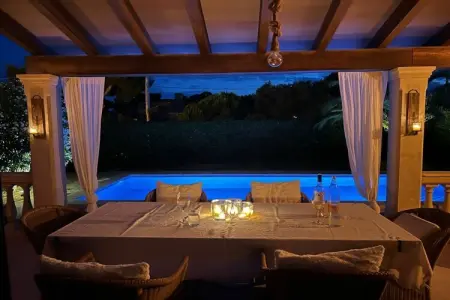 Villa 6 personnes avec piscine et vue mer à Cala Santanyi : photo 17