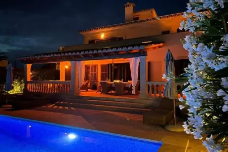 Villa 6 personnes avec piscine et vue mer à Cala Santanyi : photo 18