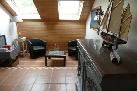 395693, Maison de vacances à Crozon avec terrasse - Photo 12