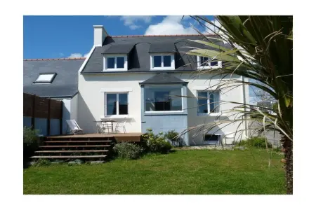 Location maison à Audierne, Villa 534 en bord de mer, à 100 m de la plage