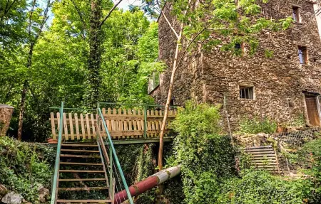 Maison piscine Val d'Aigoual – 6 pers, randos à pied : photo 1