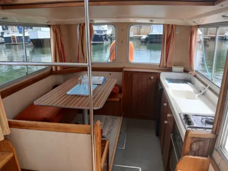 Pénichette vintage sur l'eau - 6 pers., Bateau 7 personnes à Cognac : photo 7