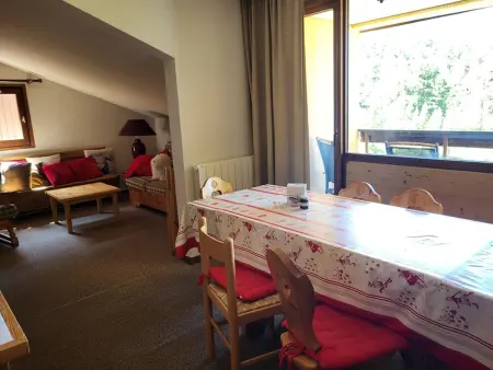 Appartement mansardé au pied des pistes à Montgenèvre, 8 pers. : photo 4