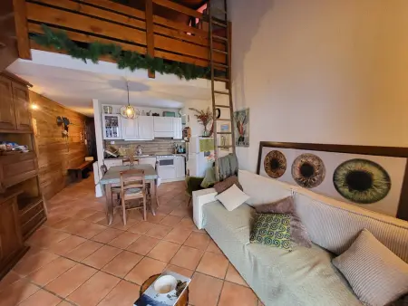 Duplex Montgenèvre centre, balcon sud, 6 personnes : photo 2