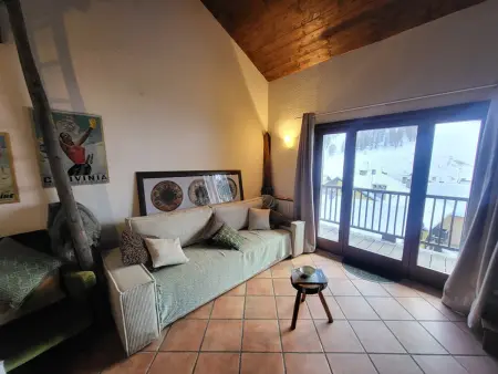 Duplex Montgenèvre centre, balcon sud, 6 personnes : photo 7
