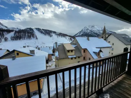 Duplex Montgenèvre centre, balcon sud, 6 personnes : photo 8
