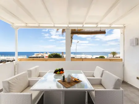 Appartement première ligne de plage, terrasse panoramique : photo 7