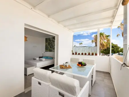 Appartement première ligne de plage, terrasse panoramique : photo 14