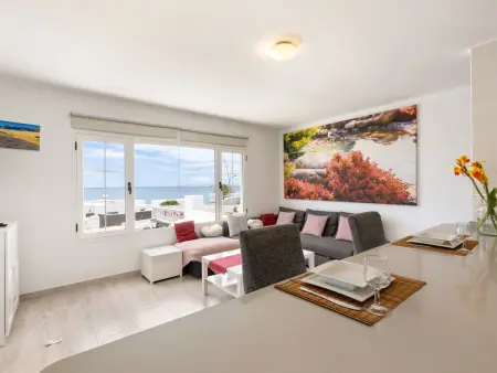 Appartement première ligne de plage, terrasse panoramique : photo 15