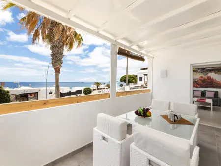 Appartement première ligne de plage, terrasse panoramique : photo 17