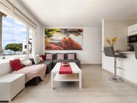 Appartement première ligne de plage, terrasse panoramique : photo 19