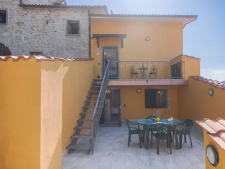 Casa Morgana, gîte 4 pers. Bagnone, terrasse : photo 4
