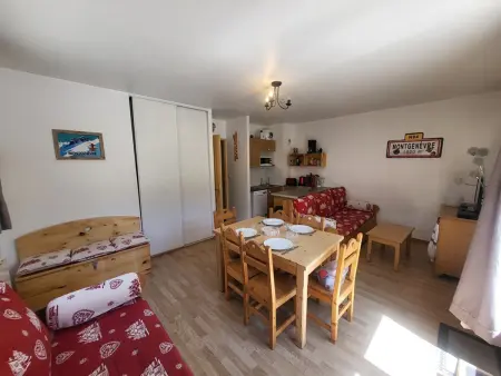Appartement La Doire – Terrasse 18m² vue pistes : photo 10
