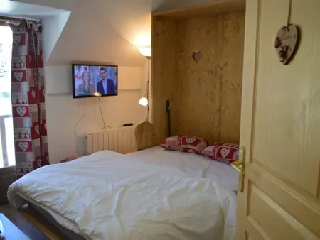 Studio 4 pers. Montgenèvre, canapé-lit + cabine : photo 10