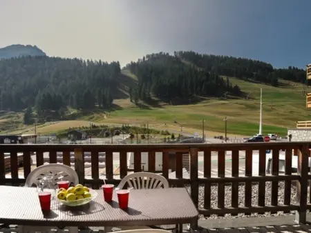 Studio vue pistes avec terrasse plein sud à Montgenèvre : photo 12