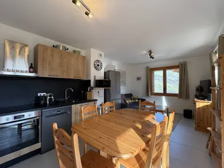 Location appartement à Valmorel, Appartement tout confort avec parking - 6 pers.