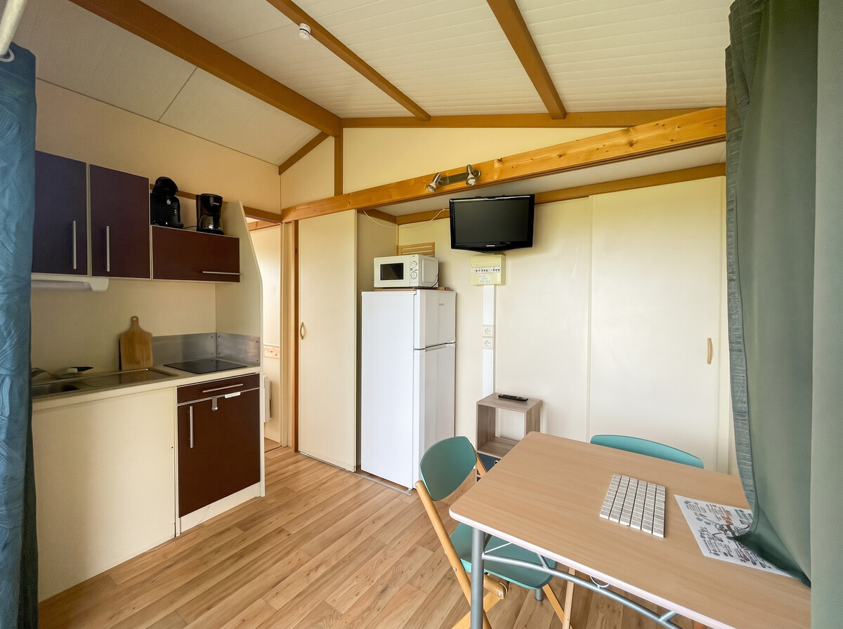 Chalet 3 pers. avec piscine partagée à Chazemais - Photo 2
