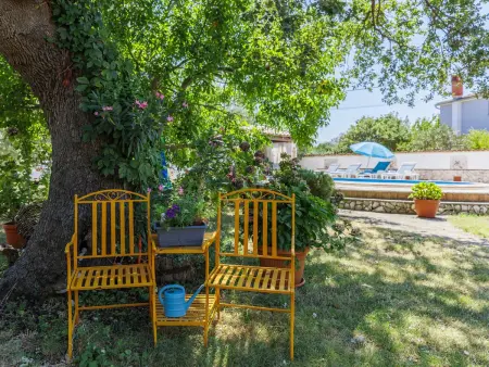 Maison Nina à Pula : piscine et terrasse couverte : photo 42