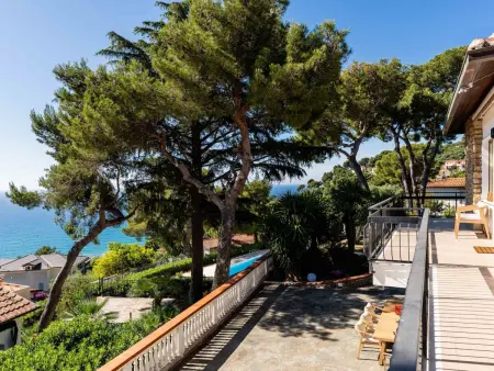 Villa A Casa di Amici – 11 pers., piscine & vue mer : photo 8