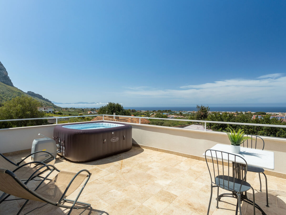 Villa Quirat, 8 pers., vue mer à Terrasini - Photo 2