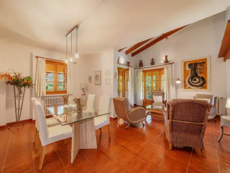 Maison avec piscine et clim, vue montagne - 8 pers. - Photo 19