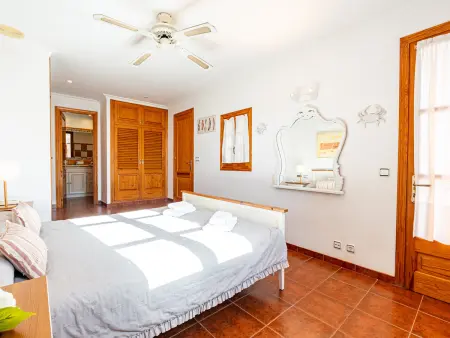 Maison avec piscine et clim, vue montagne - 8 pers. - Photo 23