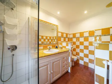Maison avec piscine et clim, vue montagne - 8 pers. - Photo 31