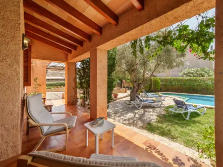 Maison avec piscine et clim, vue montagne - 8 pers. - Photo 34