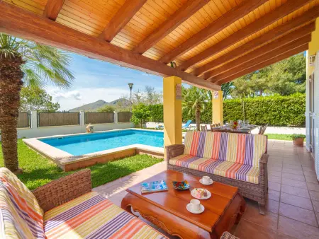 Villa Cabrera à Alcúdia : piscine privée, 300 m de la mer : photo 5