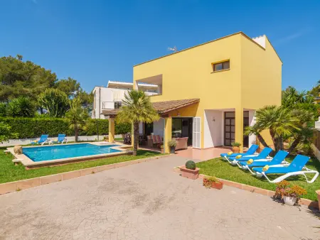Villa Cabrera à Alcúdia : piscine privée, 300 m de la mer : photo 26