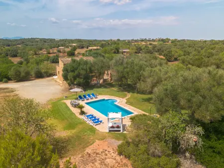 Son Fumat – Villa en pierre avec piscine 10x5m : photo 11